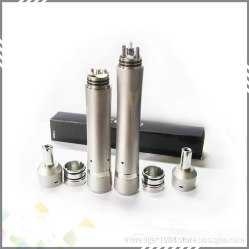Top Quality Valkyrie Clone Stainless Steel Mechanical Mod W Coil Vaporizer fit with 18650 Dry Battery